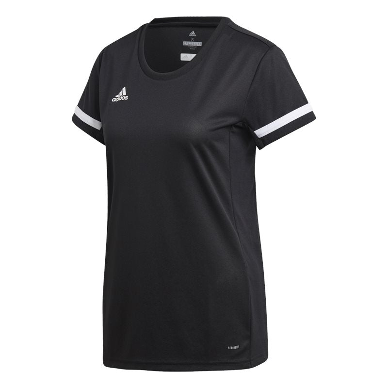 adidas Team 19 Short Sleeve Jersey - Womens - Black/White