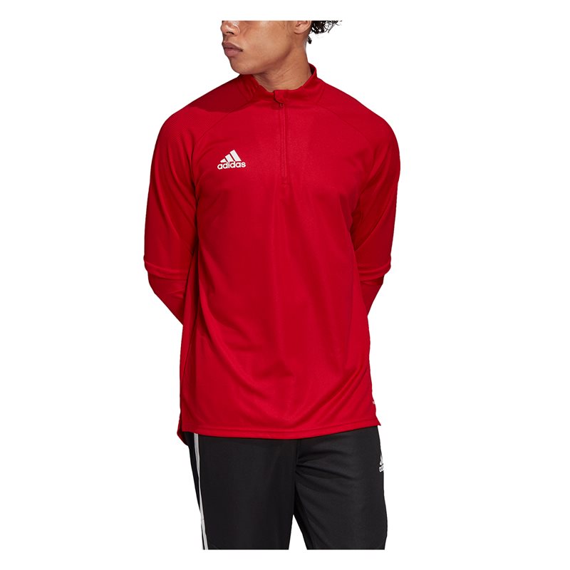 adidas Condivo 20 Training 1/4 Zip Top - Adult - Team Power Red