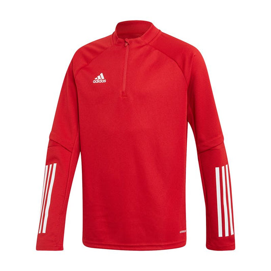 adidas Condivo 20 Training 1/4 Zip Top - Youth - Team Power Red