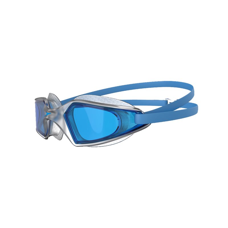 Speedo Hydropulse Goggles - Adult - Pool Blue/Clear/Blue