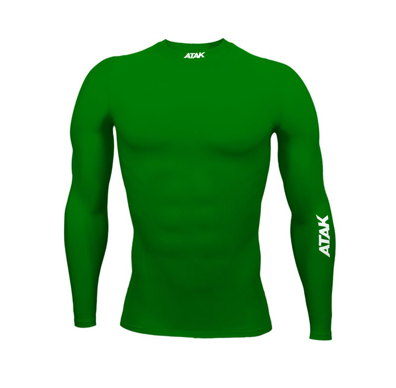 Atak Compression Recovery Long Sleeve Top - Youth - Green