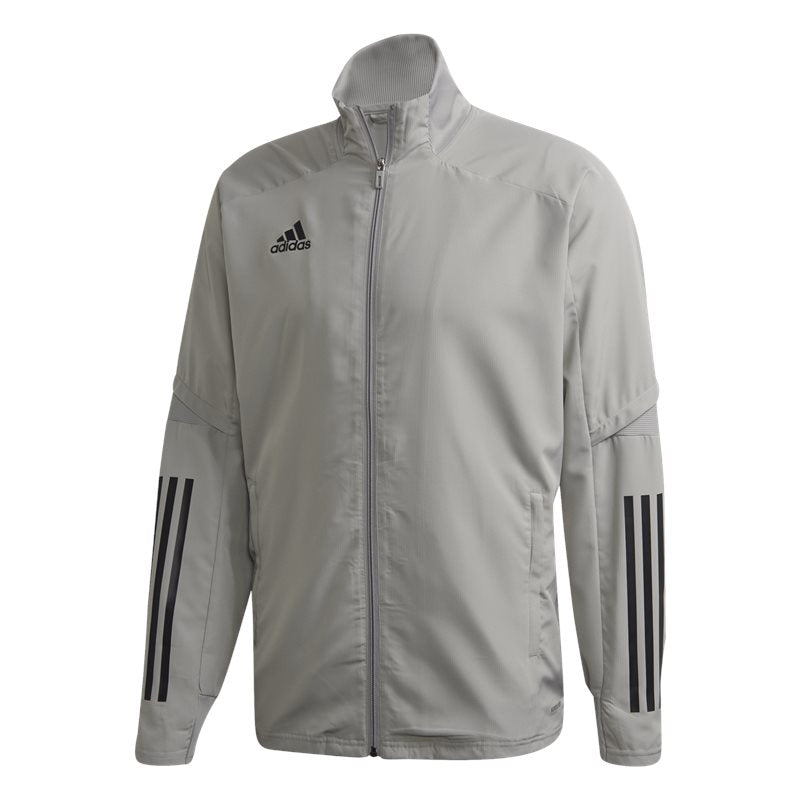 adidas Condivo 20 Presentation Jacket - Adult - Mid Grey/Black