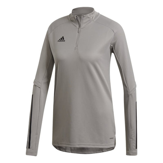 adidas Condivo 20 Training 1/4 Zip Top - Womens - Team Mid Grey
