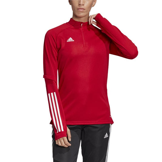 adidas Condivo 20 Training 1/4 Zip Top - Womens - Power Red