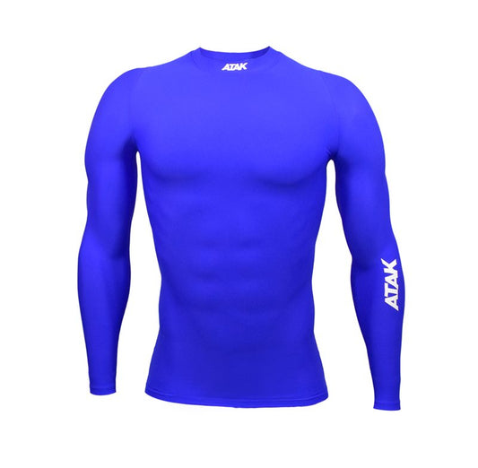 Atak Compression Recovery Long Sleeve Top - Youth - Royal