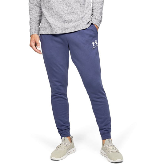 Under Armour Sportstyle Terry Jogger Pants - Mens - Blue Ink/Onyx White