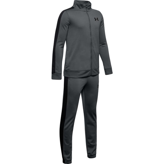 Under Armour Knit Track Suit - Boys - Pitch Grey/Black