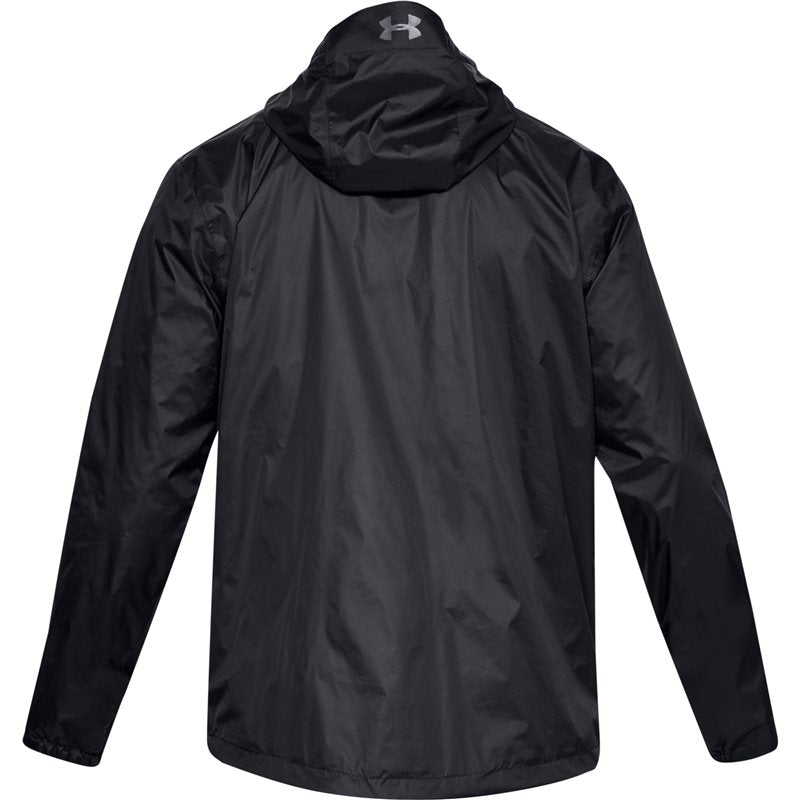 Under Armour Forefront Rain Jacket - Mens - Black/Steel