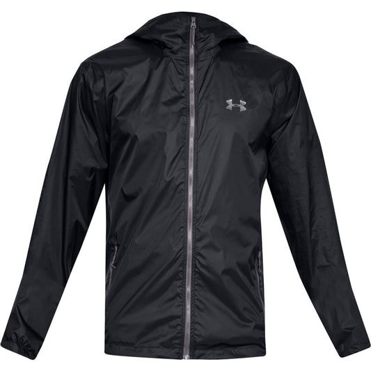 Under Armour Forefront Rain Jacket - Mens - Black/Steel