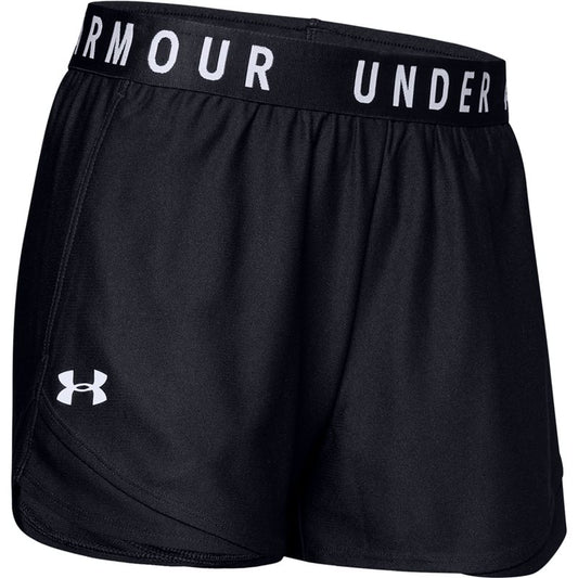 Under Armour Play Up 3.0 Training Shorts - Womens - Black/Black/White