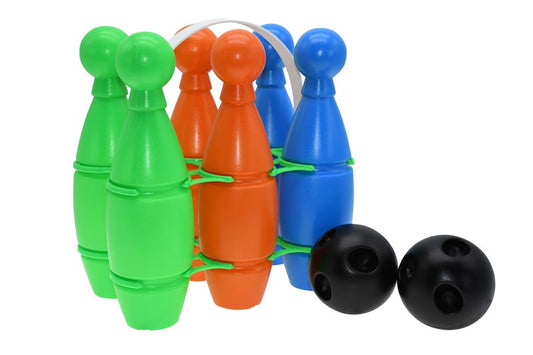Active Play Multi-Colour Plastic Bowling Set