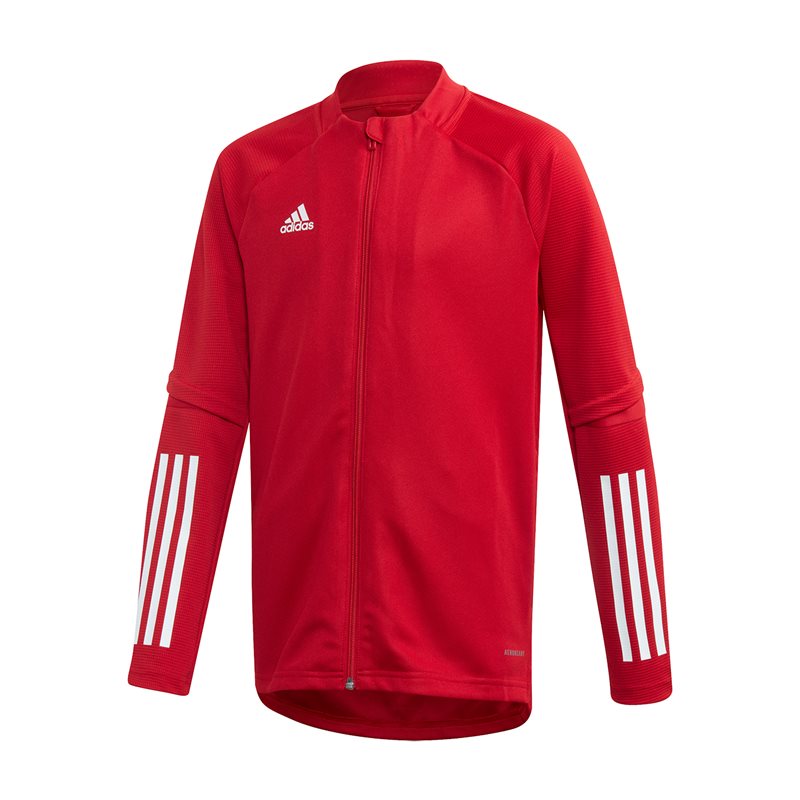 adidas Condivo 20 Training Full Zip Jacket - Youth - Team Power Red