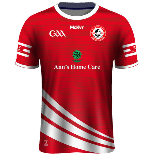 Mc Keever Na Piarsaigh Eanach Mor CLG Match Jersey - Womens - Red