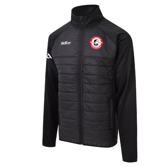 Mc Keever Na Piarsaigh Eanach Mor CLG Core 22 Hybrid Jacket - Adult - Black