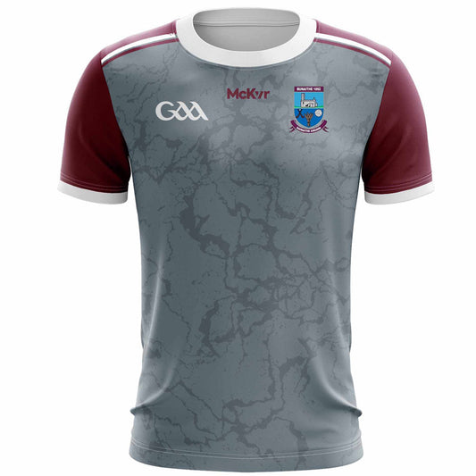 Mc Keever Argideen Rangers GAA Training Jersey - Womens - Grey/Maroon