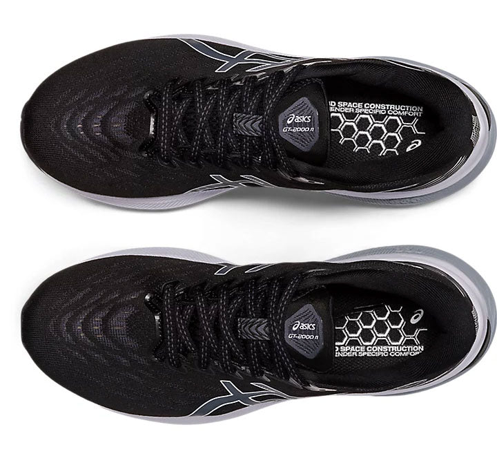 Asics GT-2000 11 Running Shoes - Womens - Black/White