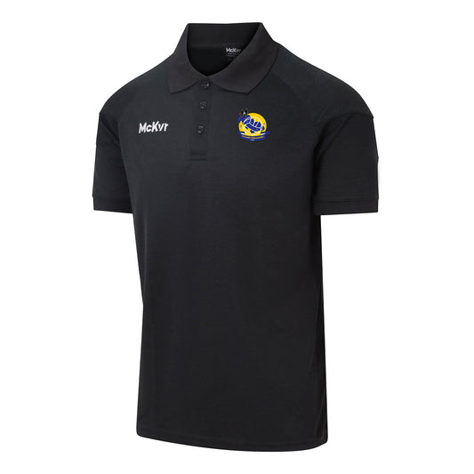 Mc Keever Aughawillan GAA, Leitrim Core 22 Polo Top - Adult - Black