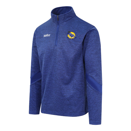 Mc Keever Aughawillan GAA, Leitrim Core 22 1/4 Zip Top - Adult - Royal