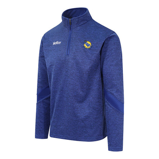 Mc Keever Aughawillan GAA, Leitrim Core 22 1/4 Zip Top - Adult - Royal
