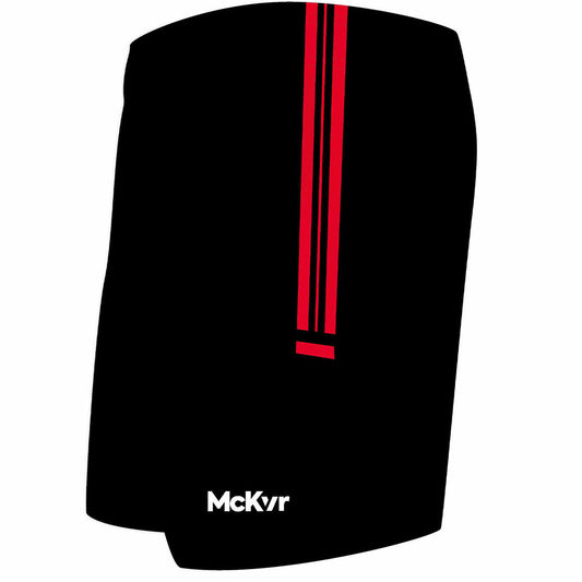 Mc Keever Bailieborough Shamrocks LGFA Playing Short - Adult - Black/Red