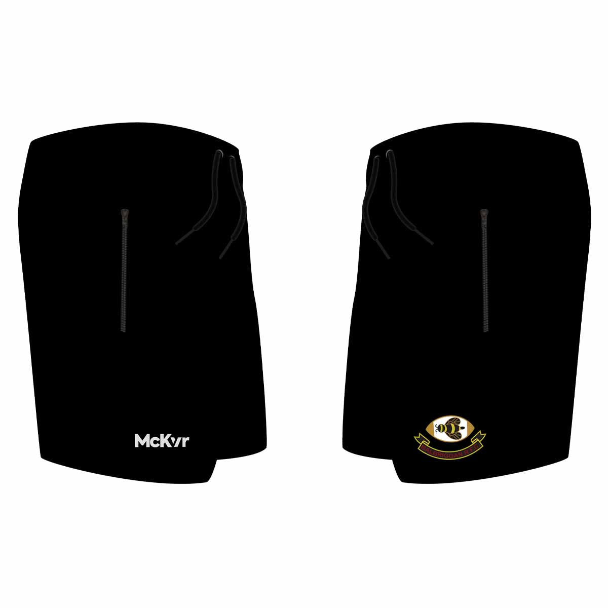 Mc Keever Balbriggan RFC Core 22 Leisure Shorts - Youth - Black