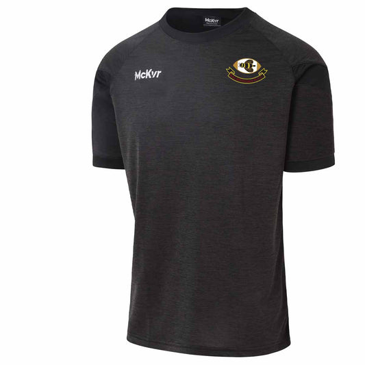 Mc Keever Balbriggan RFC Core 22 T-Shirt - Adult - Black