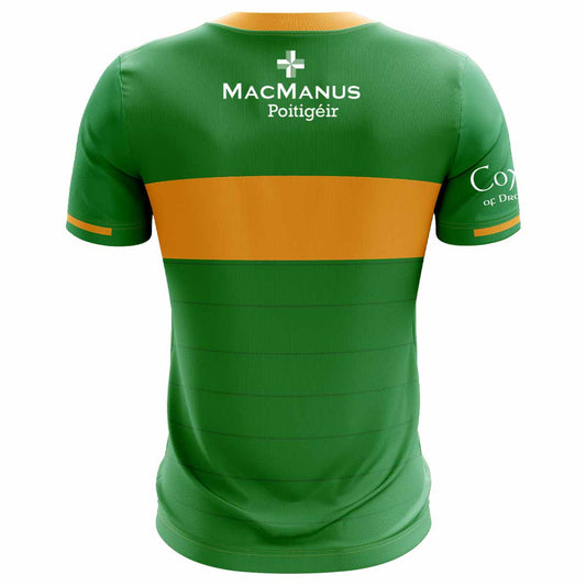 Mc Keever Leitrim GAA Official Home Jersey - Womens - Green