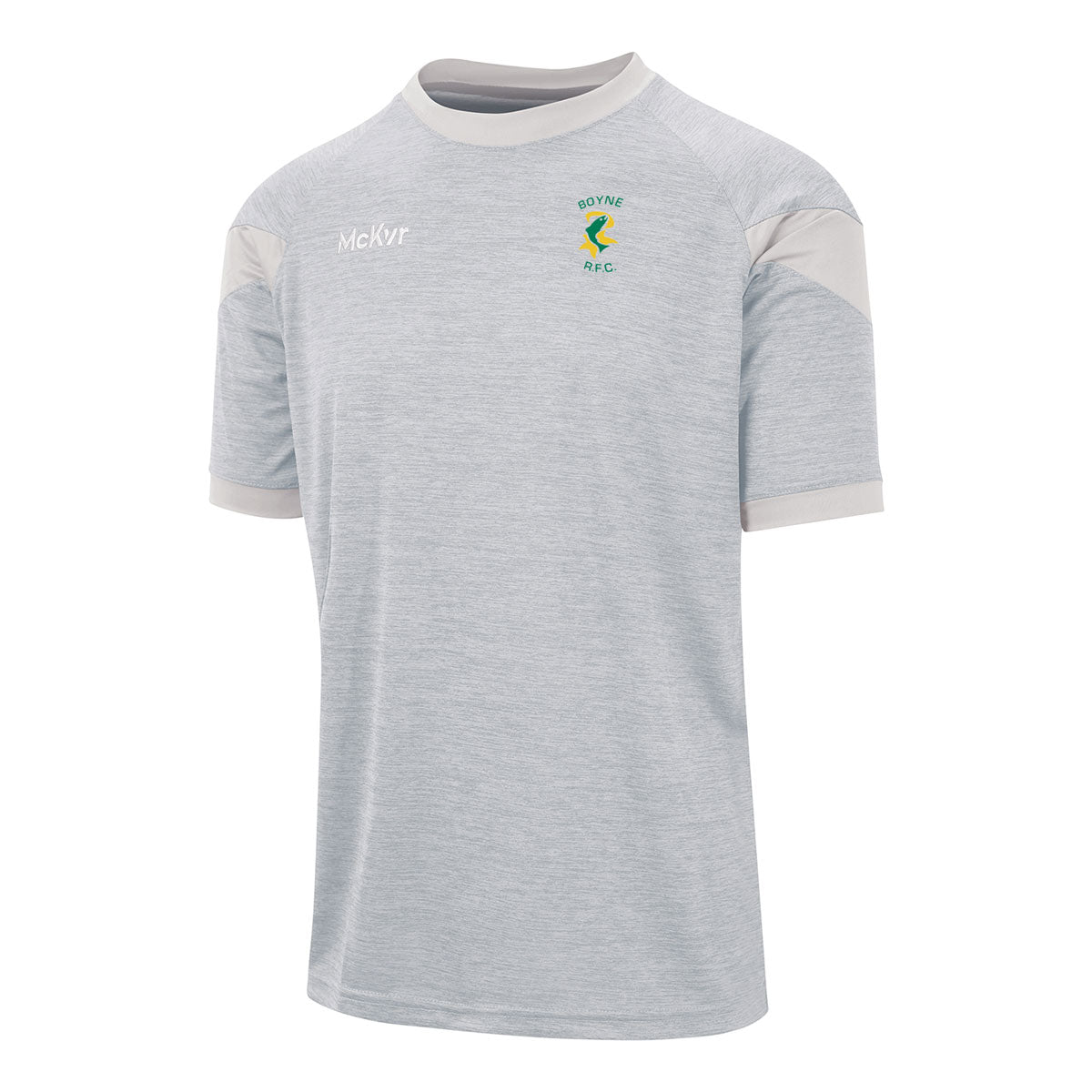 Mc Keever Boyne RFC Core 22 T-Shirt - Adult - Grey