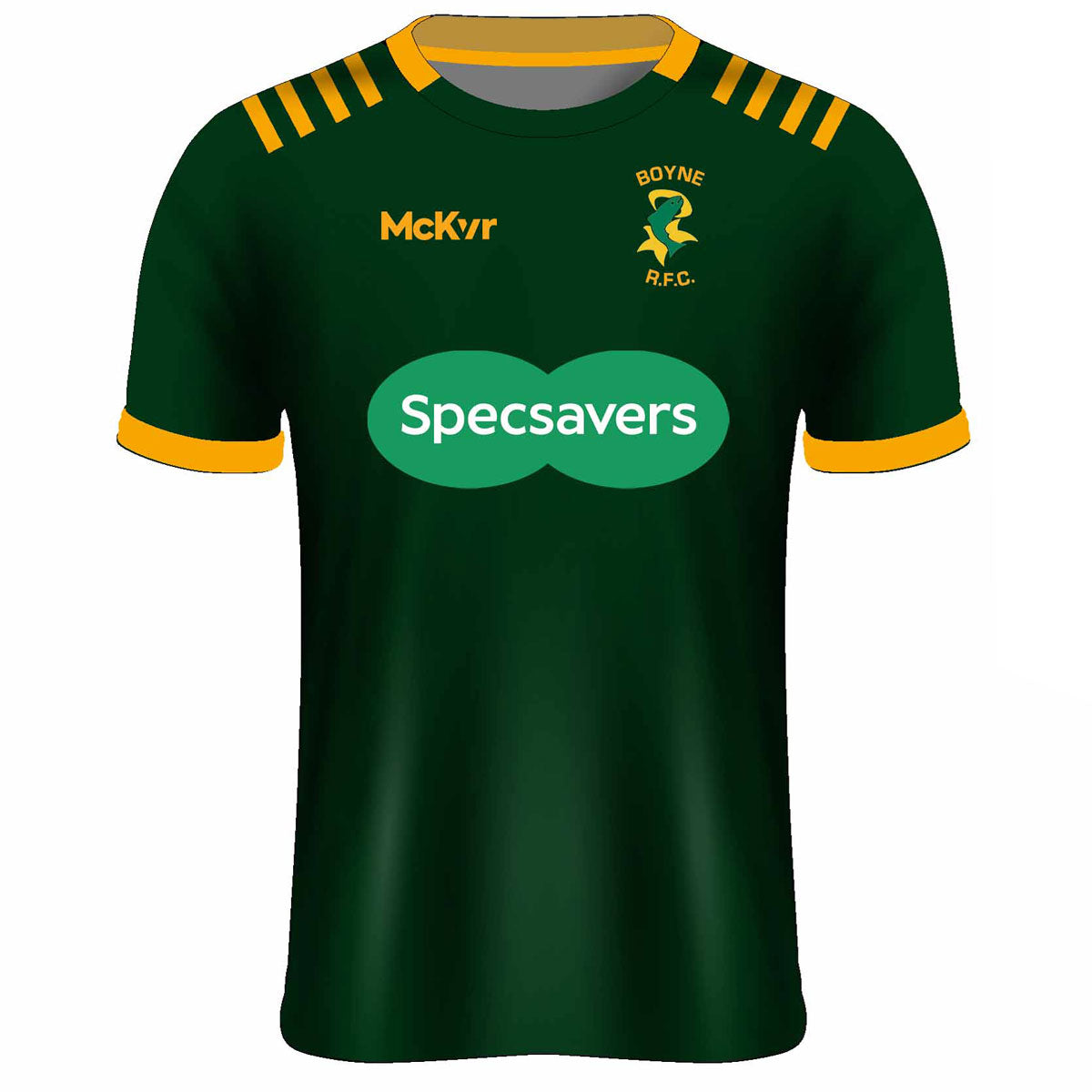 Mc Keever Boyne RFC Playing Jersey - Adult - Green Player Fit