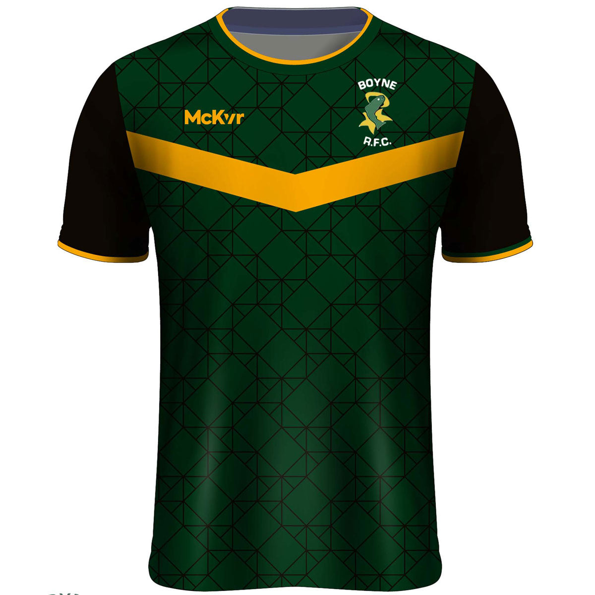 Mc Keever Boyne RFC Training Jersey - Adult - Green Player Fit