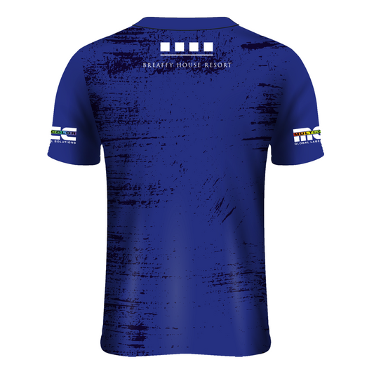 Mc Keever Breaffy GAA Official Training Jersey - Adult - Royal/White