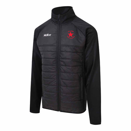 Mc Keever Bruff GAA, Limerick Core 22 Hybrid Jacket - Youth - Black