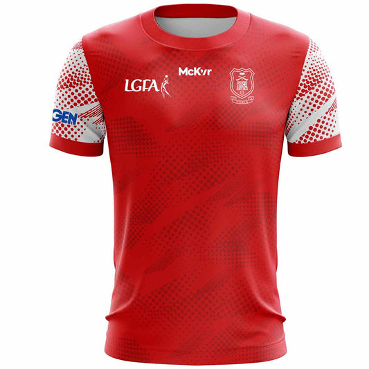 Mc Keever Cuala LGFA Training Jersey - Adult - Red