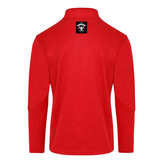 Mc Keever DB Fitness Core 22 1/4 Zip Top - Adult - Red
