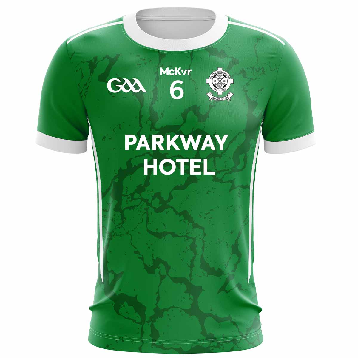 Mc Keever Doheny's GAA Numbered Match Jersey - Youth - Green
