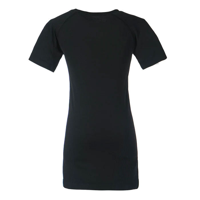 Endurance Halen Seamless Short Sleeve Tee - Womens - Dark Grey Melange