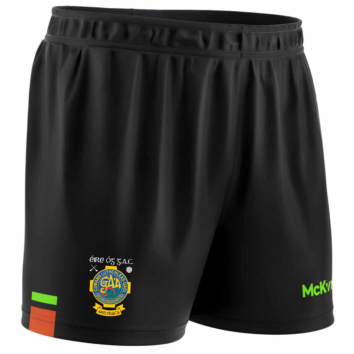 Mc Keever Eire Og GAC Training Short - Adult - Black