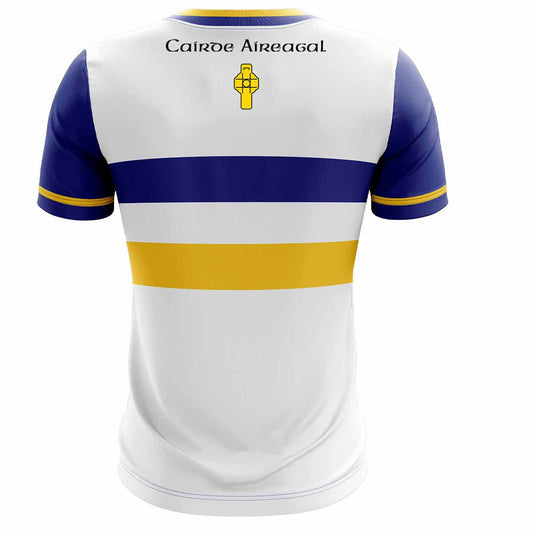 Mc Keever Errigal Ciaran GAA Home Jersey - Adult - White/Royal
