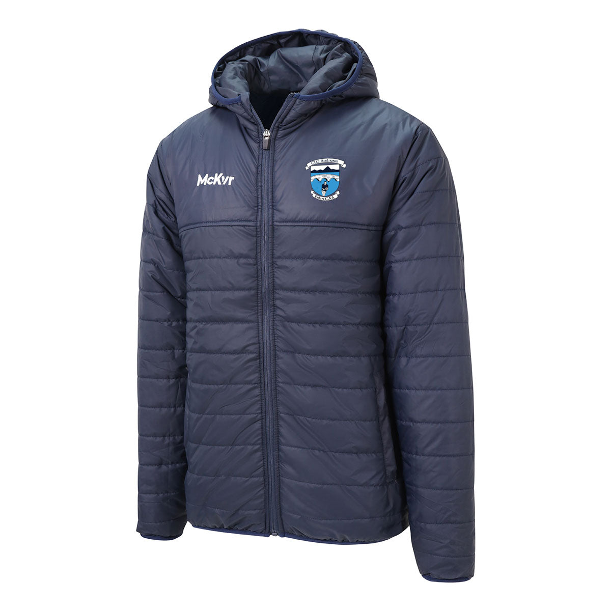 Mc Keever Eslin GAA, Leitrim Core 22 Puffa Jacket - Youth - Navy