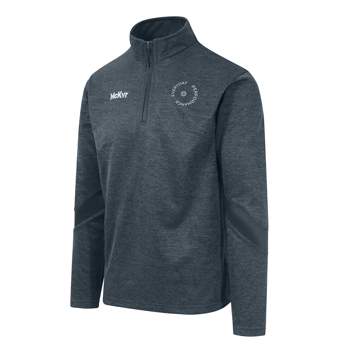 Mc Keever Everyday Performance Core 22 1/4 Zip Top - Youth - Charcoal