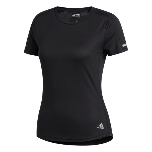 adidas Run It Tee - Womens - Black