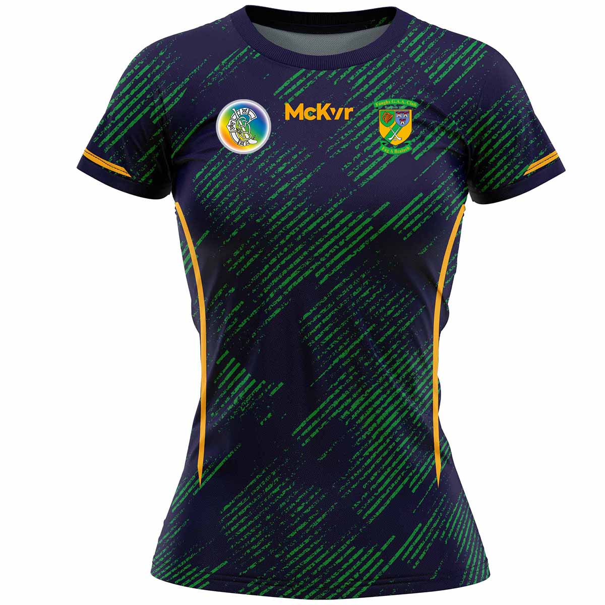 Mc Keever Faughs Camogie Training Jersey - Womens - Navy Design 2