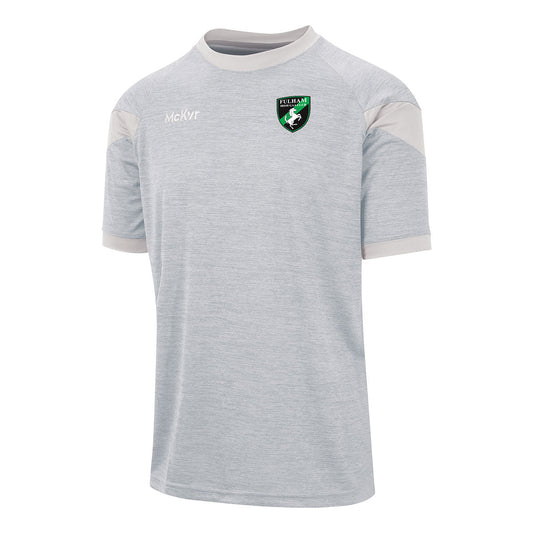 Mc Keever Fulham Irish GAA Core 22 T-Shirt - Adult - Grey
