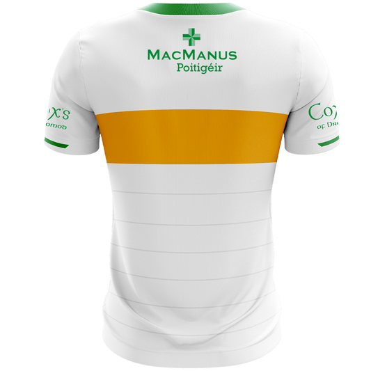 Mc Keever Leitrim GAA Official Goalkeeper Jersey - Kids - White