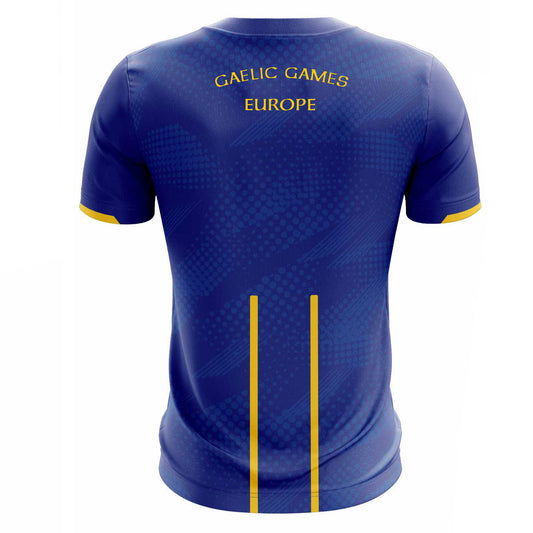 Mc Keever Gaelic Games Europe Playing Jersey - Adult - Royal Player Fit