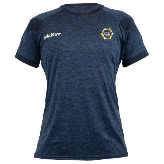 Mc Keever Gaelic Games Europe Core 22 T-Shirt - Womens - Navy