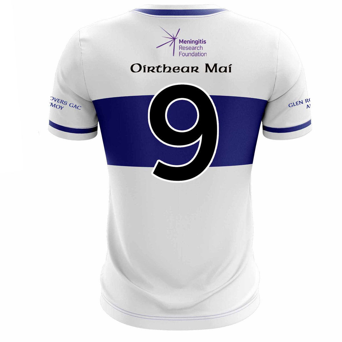 Mc Keever Glen Rovers Armoy Numbered Playing Jersey - Youth - White