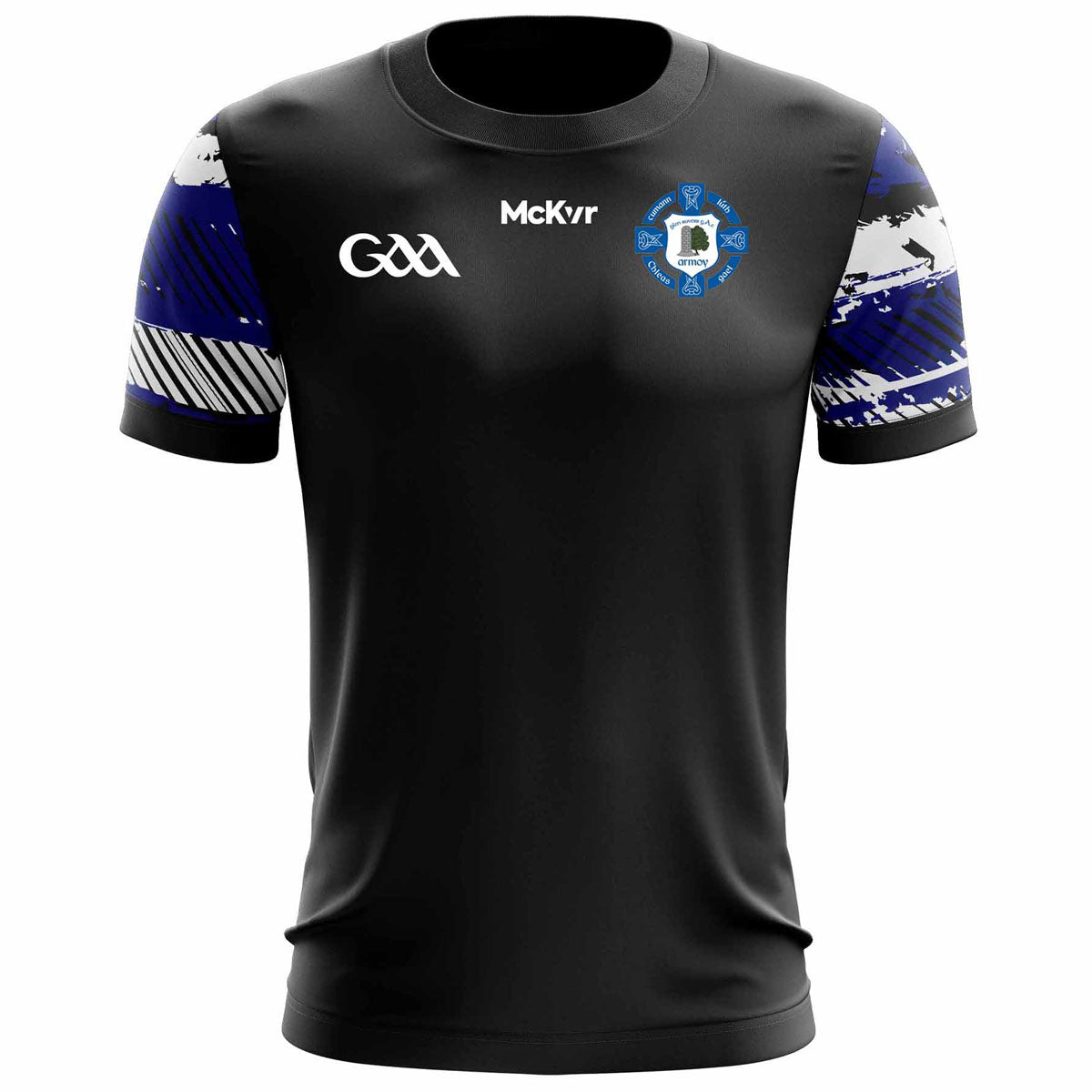 Mc Keever Glen Rovers Armoy Training Jersey - Youth - Black/Blue