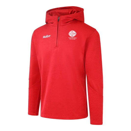 Mc Keever Glen Rovers GAA Watford Core 22 1/4 Zip Hoodie - Youth - Red