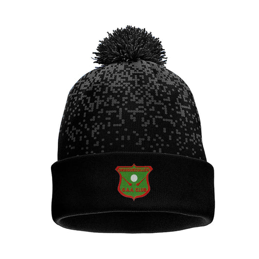 Mc Keever Graigue Cullen GAA Core 22 Bobble Hat - Adult - Black/Grey